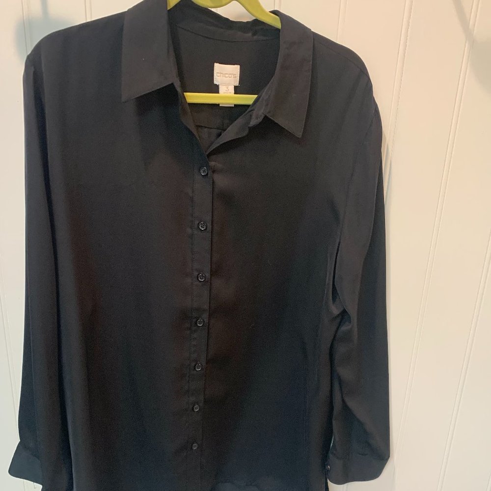 Chico's Button Down Blouse